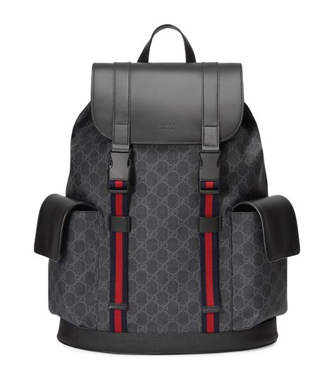 gucci backpacks black